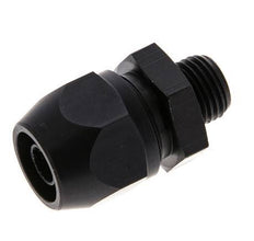 12x9mm & G1/4'' Aluminium-Kompressionsverschraubung mit Außengewinde 10 bar PVC und PA