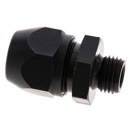 12x9mm & G1/4'' Aluminium-Kompressionsverschraubung mit Außengewinde 10 bar PVC und PA