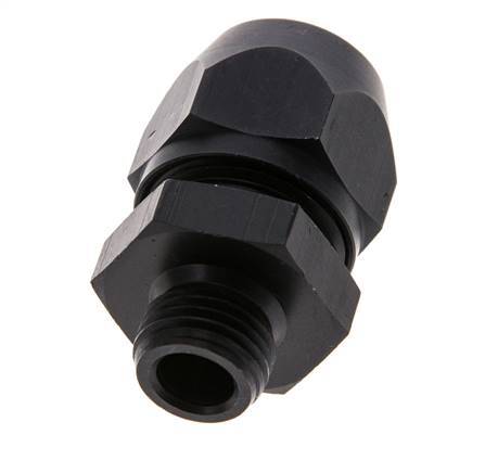 12x9mm & G1/4'' Aluminium-Kompressionsverschraubung mit Außengewinde 10 bar PVC und PA