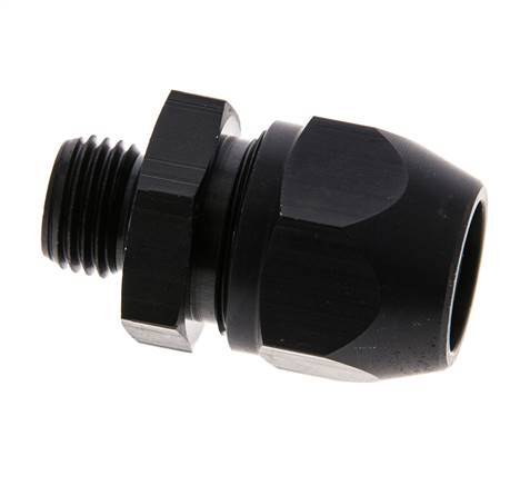 12x9mm & G1/4'' Aluminium-Kompressionsverschraubung mit Außengewinde 10 bar PVC und PA
