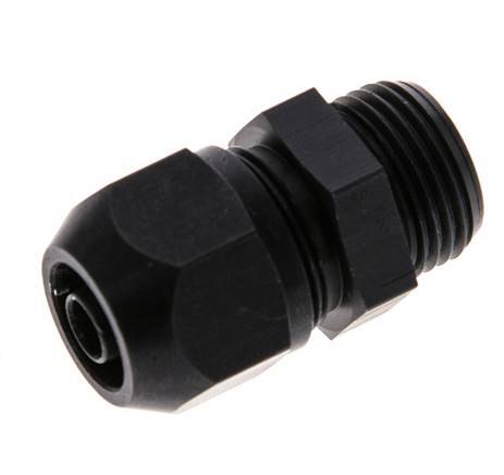 9x6mm & G3/8'' Aluminium-Kompressionsverschraubung mit Außengewinde 10 bar PVC und PA