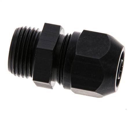 9x6mm & G3/8'' Aluminium-Kompressionsverschraubung mit Außengewinde 10 bar PVC und PA
