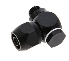 12x9mm & G1/4'' Aluminium-Kompressionsverschraubung mit Außengewinde 10 bar PVC und PA