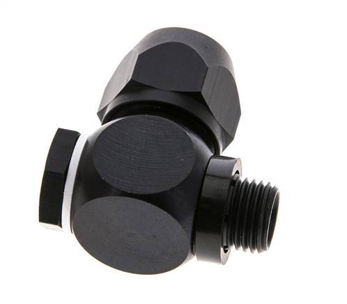 12x9mm & G1/4'' Aluminium-Kompressionsverschraubung mit Außengewinde 10 bar PVC und PA