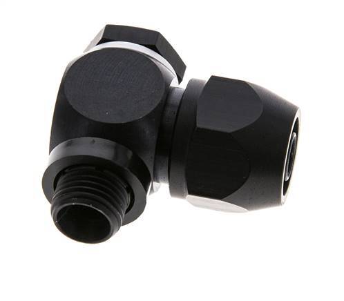 12x9mm & G1/4'' Aluminium-Kompressionsverschraubung mit Außengewinde 10 bar PVC und PA