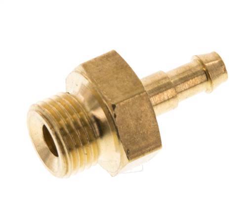 4 mm & G1/8'' Messing Schlauchbolzen männlich [5 Stück]