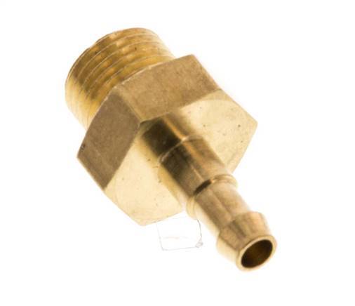 4 mm & G1/8'' Messing Schlauchbolzen männlich [5 Stück]