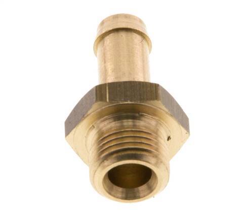 6 mm & G1/8'' Messing Schlauchbolzen männlich [5 Stück]