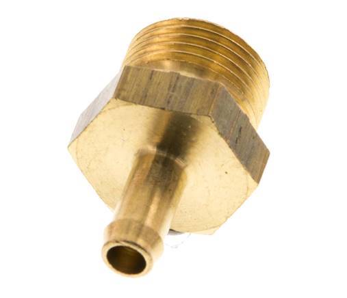 6 mm & G3/8'' Messing Schlauchbolzen männlich [2 Stück]