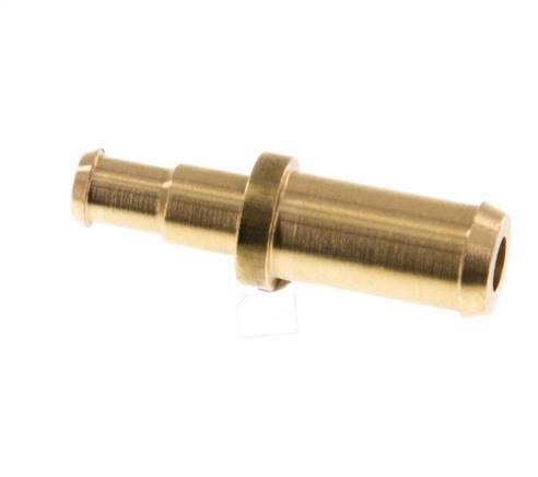 6 mm &amp; 4 mm Schlauchverbinder aus Messing [5 Stück]