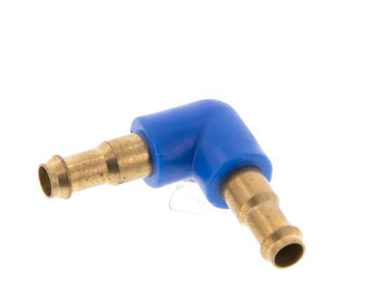 4 mm Messing/Kunststoff-Winkelschlauchverbinder [2 Stück]