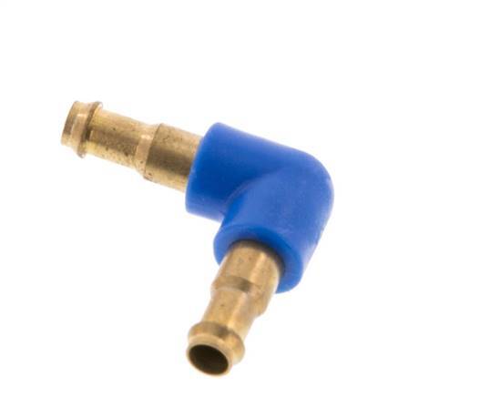 4 mm Messing/Kunststoff-Winkelschlauchverbinder [2 Stück]