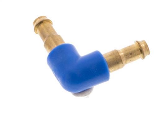 4 mm Messing/Kunststoff-Winkelschlauchverbinder [2 Stück]