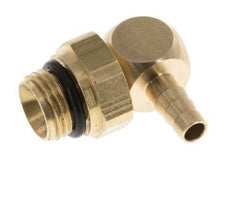 4 mm & G1/8'' Messing Winkel Schlauch Barb mit Außengewinde NBR drehbar