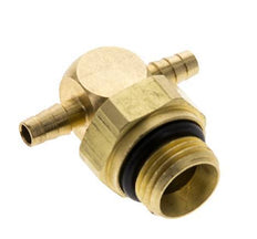 3 mm & G1/8'' Messing T-Stück mit Außengewinde NBR