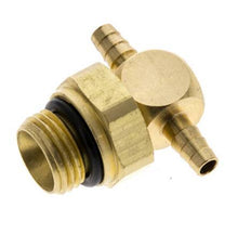 3 mm & G1/8'' Messing T-Stück mit Außengewinde NBR