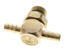 6 mm & G1/4'' Messing T-Stück mit Außengewinde NBR