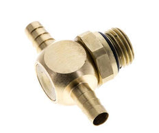 6 mm & G1/4'' Messing T-Stück mit Außengewinde NBR