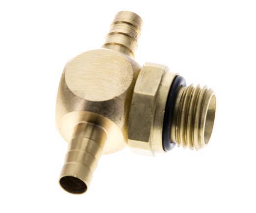 6 mm & G1/4'' Messing T-Stück mit Außengewinde NBR