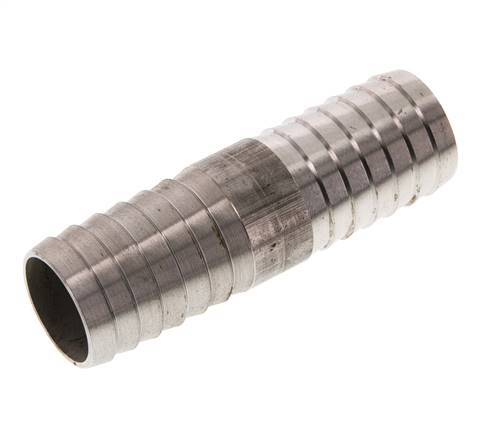 30 mm Schlauchverbinder aus Edelstahl 1.4301