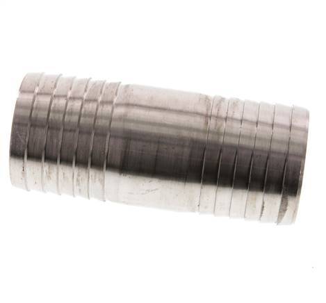 55 mm Schlauchverbinder aus Edelstahl 1.4301