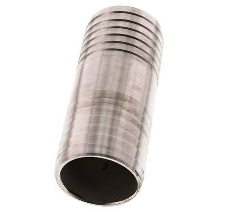 55 mm Schlauchverbinder aus Edelstahl 1.4301