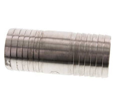 55 mm Schlauchverbinder aus Edelstahl 1.4301