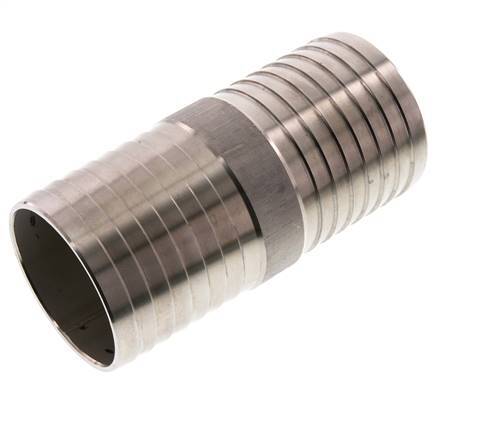 75 mm (3'') Schlauchanschluss aus Edelstahl 1.4301