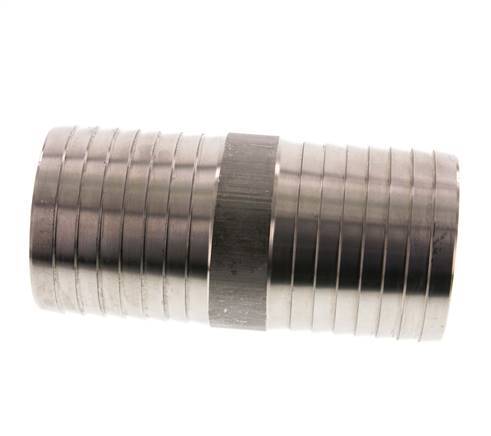 75 mm (3'') Schlauchanschluss aus Edelstahl 1.4301