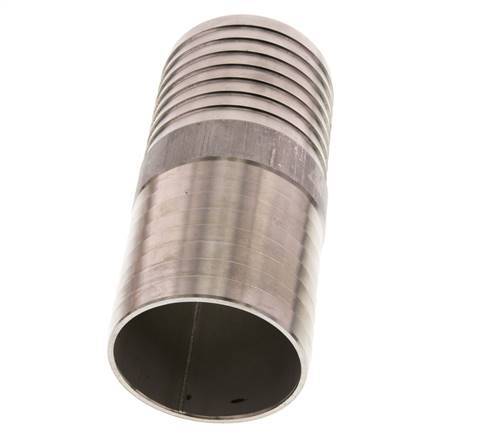 75 mm (3'') Schlauchanschluss aus Edelstahl 1.4301