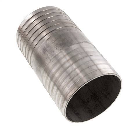 100 mm (4'') Schlauchanschluss aus Edelstahl 1.4301