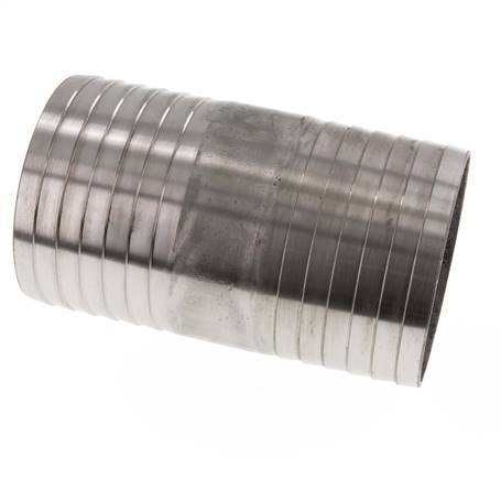 100 mm (4'') Schlauchanschluss aus Edelstahl 1.4301
