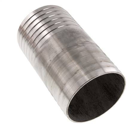 100 mm (4'') Schlauchanschluss aus Edelstahl 1.4301