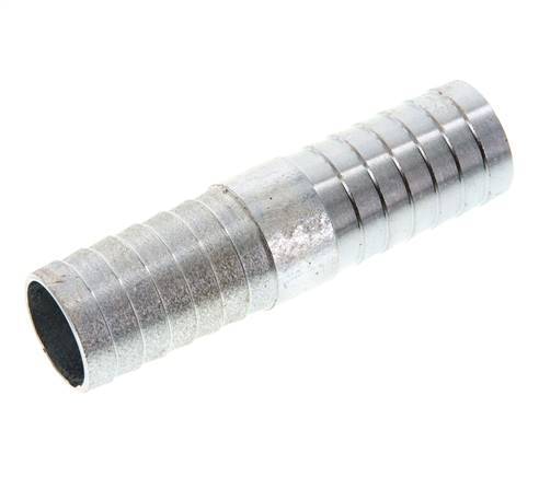 25 mm (1'') zink plated Steel Hose Connector