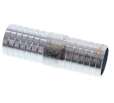 32 mm (1-1/4'') zink plated Steel Hose Connector