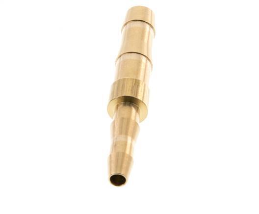 9 mm (3/8'') &amp; 6 mm (1/4'') Schlauchverbinder aus Messing DIN EN 560 [2 Stück]