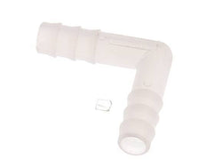9 mm (3/8'') PVDF-Winkelschlauchverbinder [2 Stück]
