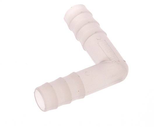 10 mm PVDF-Winkelschlauchverbinder [2 Stück]