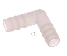 13 mm (1/2'') PVDF-Winkelschlauchverbinder [2 Stück]