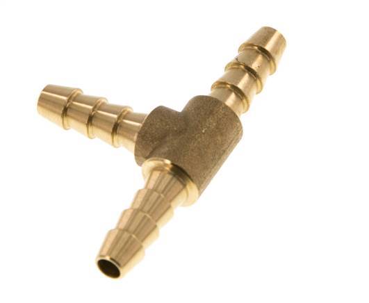 6 mm (1/4'') T-Schlauchverbinder aus Messing [2 Stück]