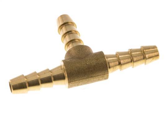 6 mm (1/4'') T-Schlauchverbinder aus Messing [2 Stück]