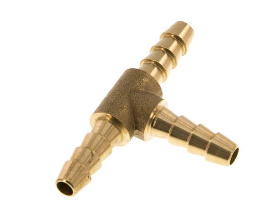 6 mm (1/4'') T-Schlauchverbinder aus Messing [2 Stück]
