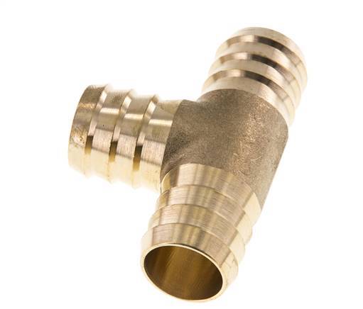 25 mm (1'') T-Schlauchverbinder aus Messing
