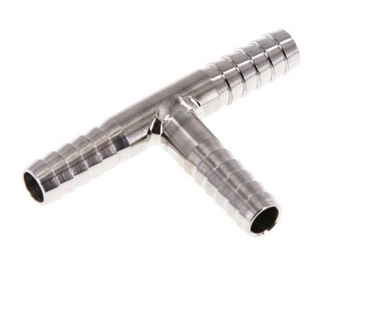 6 mm (1/4'') Edelstahl 1.4301 T-Schlauchverbinder [2 Stück]