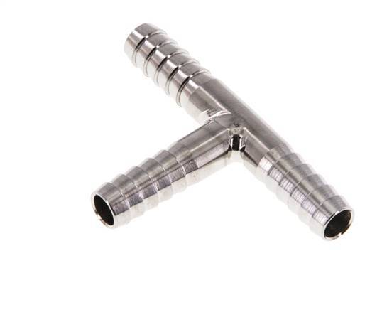 6 mm (1/4'') Edelstahl 1.4301 T-Schlauchverbinder [2 Stück]