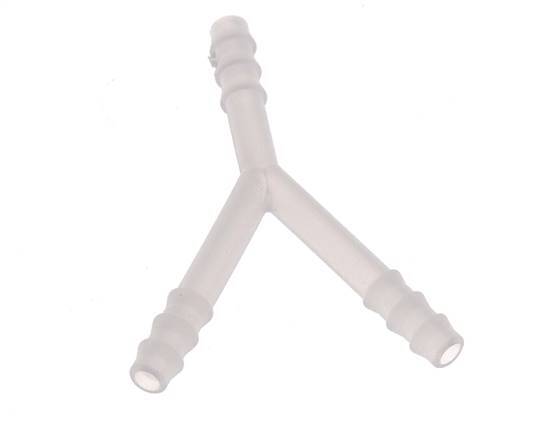 4 mm PVDF Y-Schlauchverbinder [2 Stück]