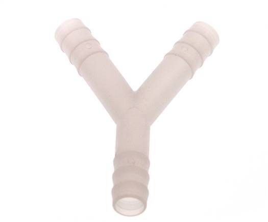 10 mm PVDF Y-Schlauchverbinder
