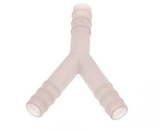 10 mm PVDF Y-Schlauchverbinder