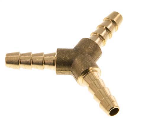6 mm (1/4'') Y-Schlauchverbinder aus Messing [2 Stück]
