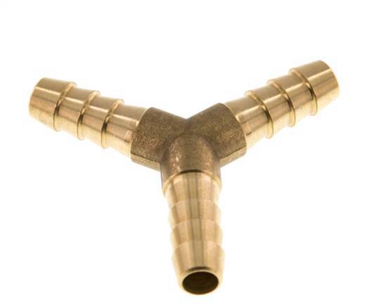 8 mm (5/16'') Y-Schlauchverbinder aus Messing [2 Stück]